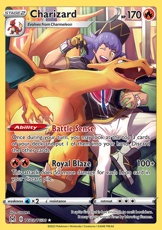 Lost Origin - TG03/TG30 - Charizard