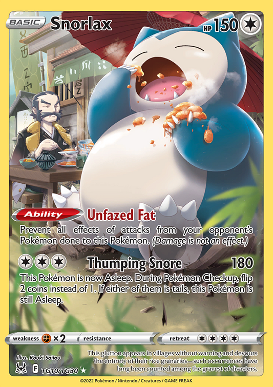 Lost Origin - TG10/TG30 - Snorlax