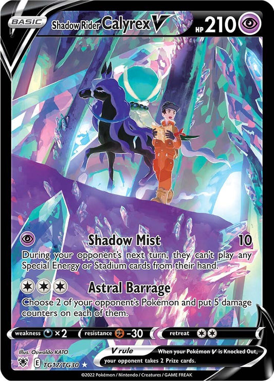 Astral Radiance - TG17/TG30 - Shadow Rider Calyrex V