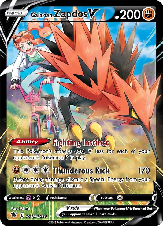 Astral Radiance - TG19/TG30 - Galarian Zapdos V
