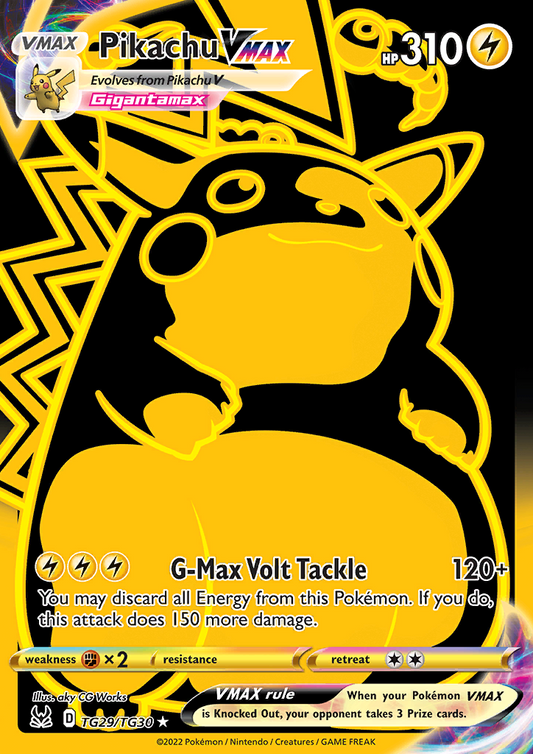 TG29/TG30 - Pikachu VMAX (złota)