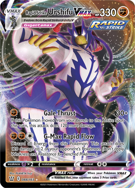 Battle Styles - 088/163 - Rapid Strike Urshifu VMAX