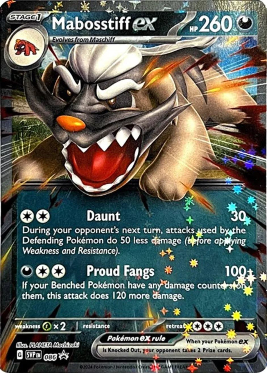 Black Star Promos - SVP086 - Mabosstiff ex