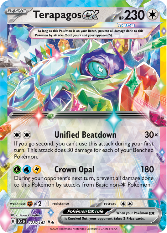 Stellar Crown - 128/142 - Terapagos ex
