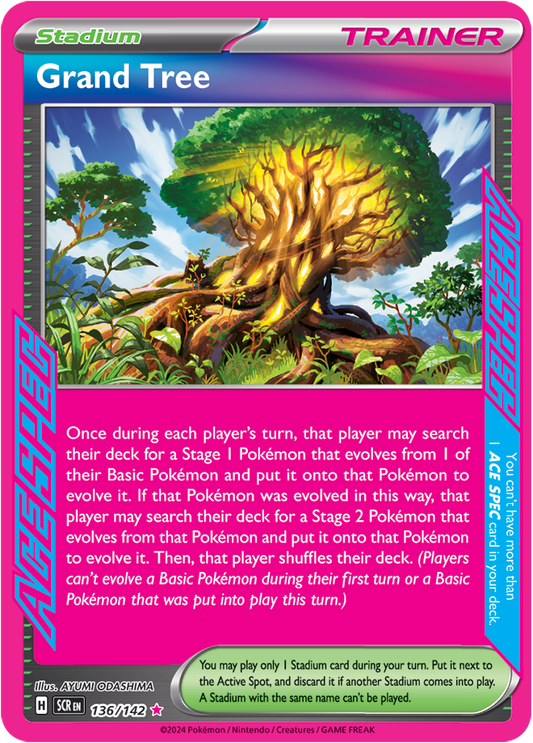 Stellar Crown - 136/142 - Grand Tree (Ace Spec)