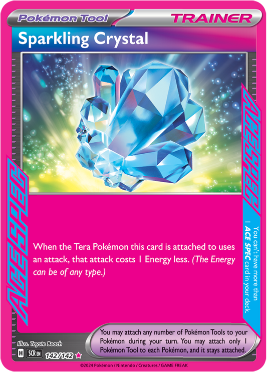 Stellar Crown - 142/142 - Sparkling Crystal (Ace Spec)