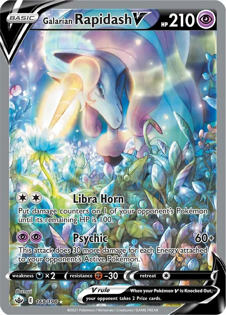 Chilling Reign - 168/198 - Galarian Rapidash V