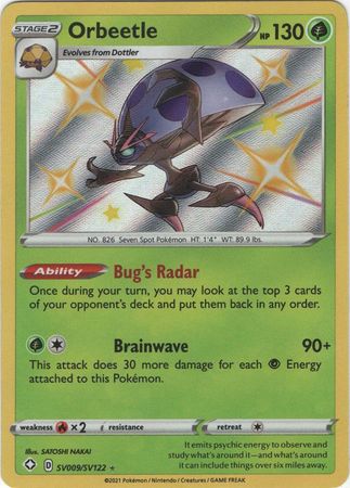Shining Fates - SV009/SV122 - Orbeetle