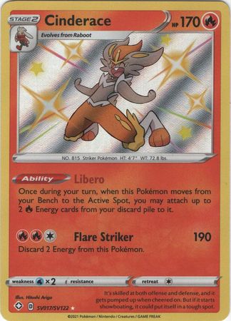 Shining Fates - SV017/SV122 - Cinderace