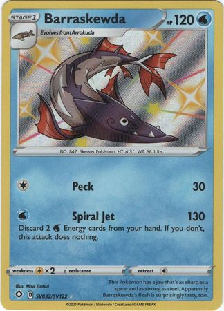 Shining Fates - SV032/SV122 - Barraskewda