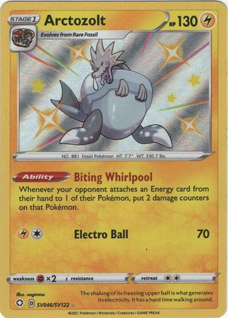 Karta Pokémon - Shining Fates - SV046/SV122 - Arctozolt