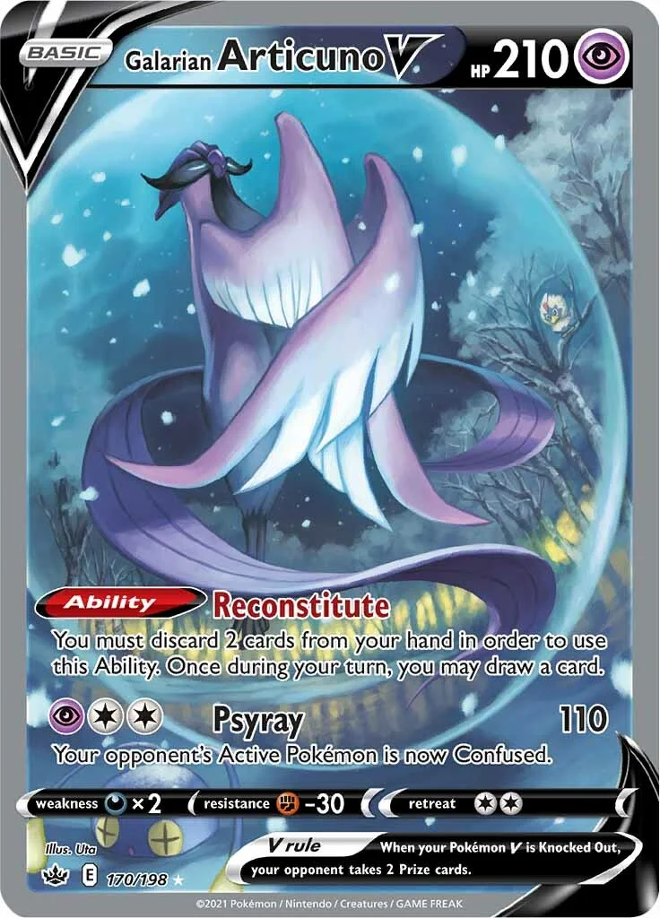 Chilling Reign - 170/198 - Galarian Articuno V