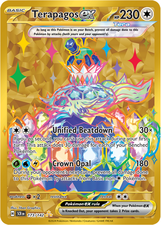 Stellar Crown - 173/142 - Terapagos ex (złota)