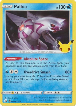 Celebrations - 004/025 - Palkia (Holo)