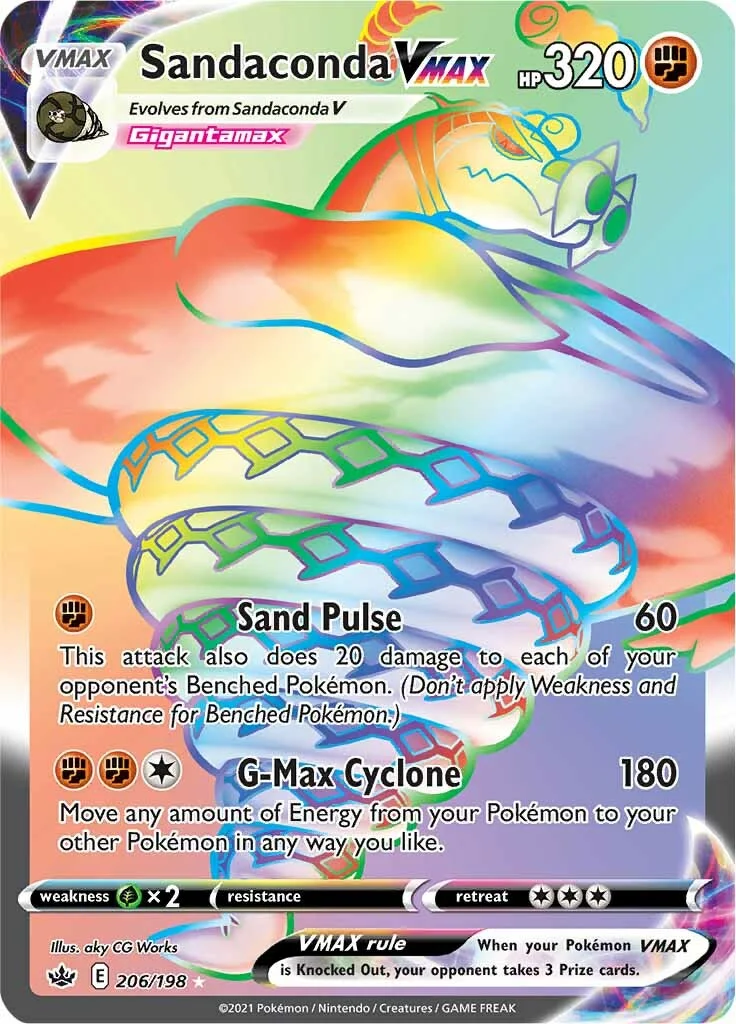 Chilling Reign - 206/198 - Sandaconda VMAX
