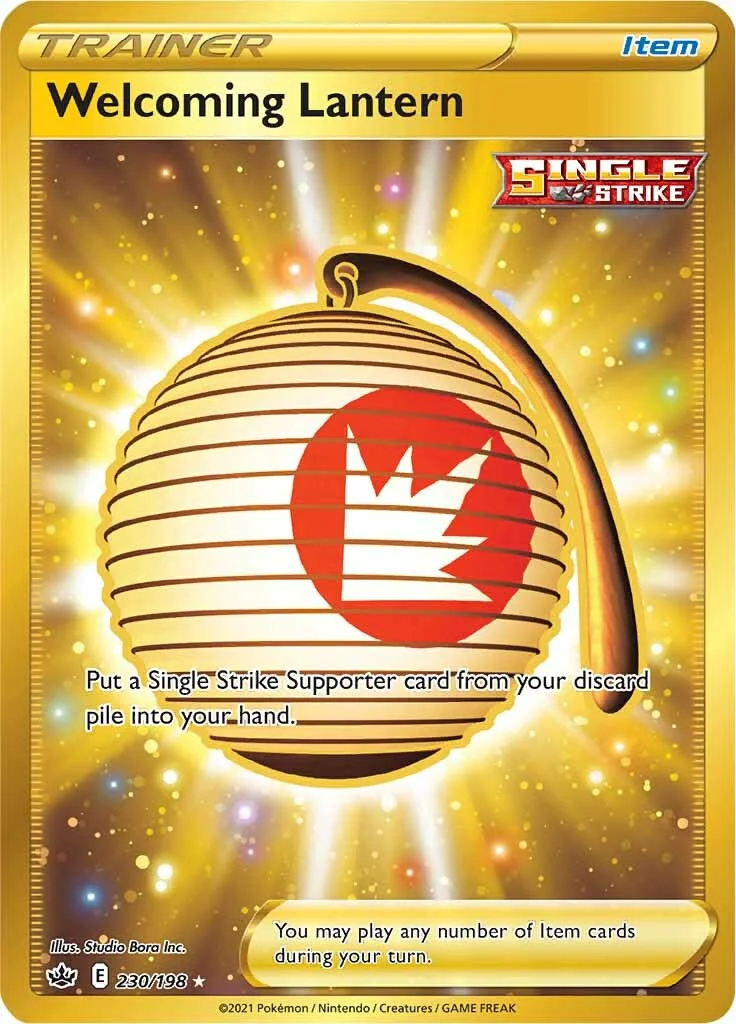 Chilling Reign - 230/198 - Welcoming Lantern (złota)
