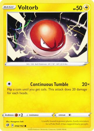 Rebel Clash - 056/192 - Voltorb