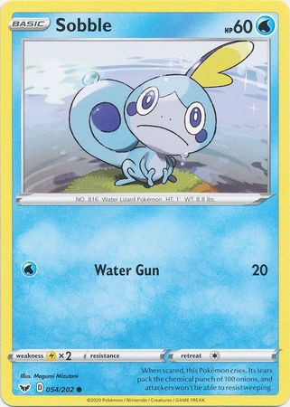 Sword & Shield - 054/202 - Sobble