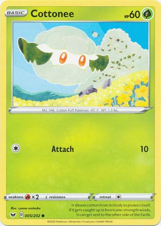 Sword & Shield - 005/202 - Cottonee