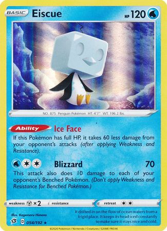Rebel Clash - 054/192 - Eiscue (Holo)