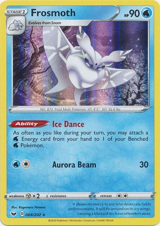 Sword & Shield - 064/202 - Frosmoth (Holo)