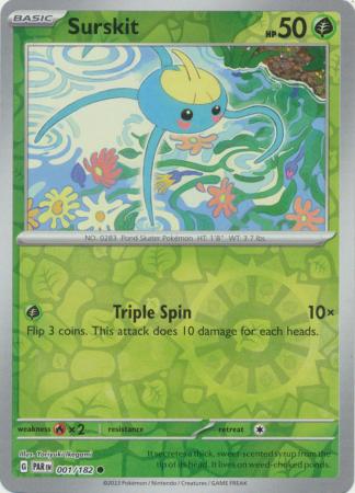 Paradox Rift - 001/182 - Surskit (Reverse Holo)