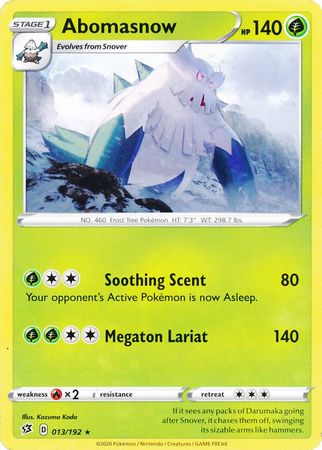 Rebel Clash - 013/192 - Abomasnow