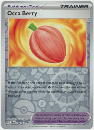 Stellar Crown - 140/142 - Occa Berry (Reverse Holo)