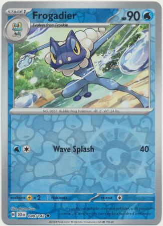 Stellar Crown - 040/142 - Frogadier (Reverse Holo)
