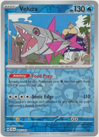 Stellar Crown - 045/142 - Veluza (Reverse Holo)