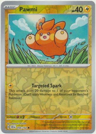 Stellar Crown - 056/142 - Pawmi (Reverse Holo)