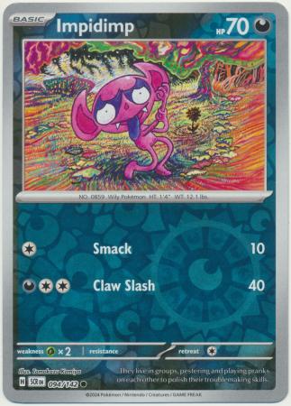 Stellar Crown - 094/142 - Impidimp (Reverse Holo)