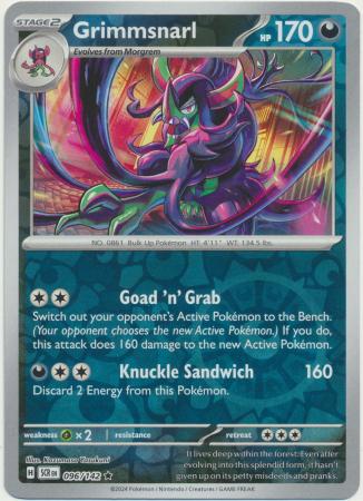 Stellar Crown - 096/142 - Grimmsnarl (Reverse Holo)