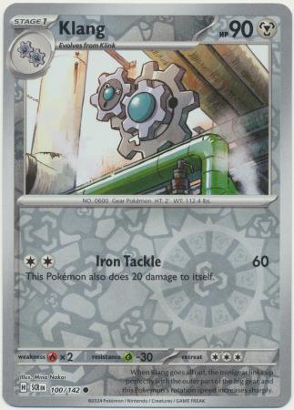 Stellar Crown - 100/142 - Klang (Reverse Holo)