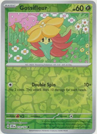 Stellar Crown - 010/142 - Gossifleur (Reverse Holo)