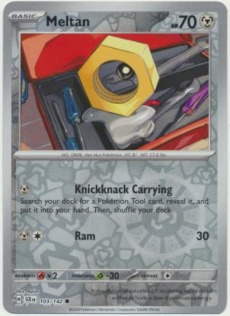 Stellar Crown - 103/142 - Meltan (Reverse Holo)