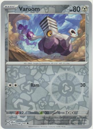 Stellar Crown - 108/142 - Varoom (Reverse Holo)