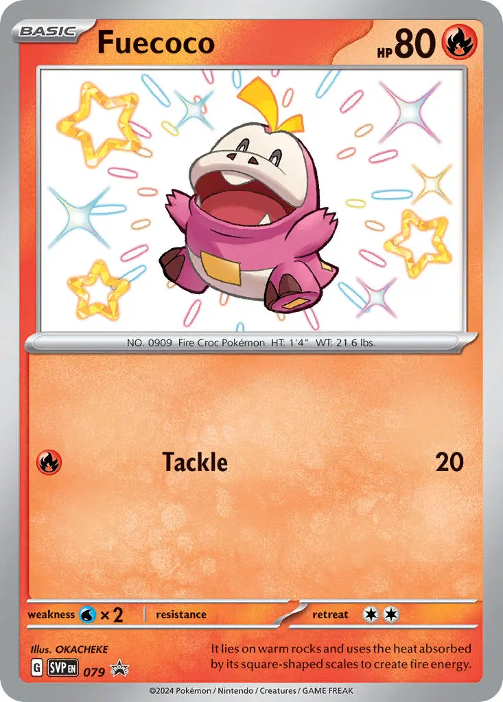 Scarlet & Violet Promos - SVP079 - Fuecoco