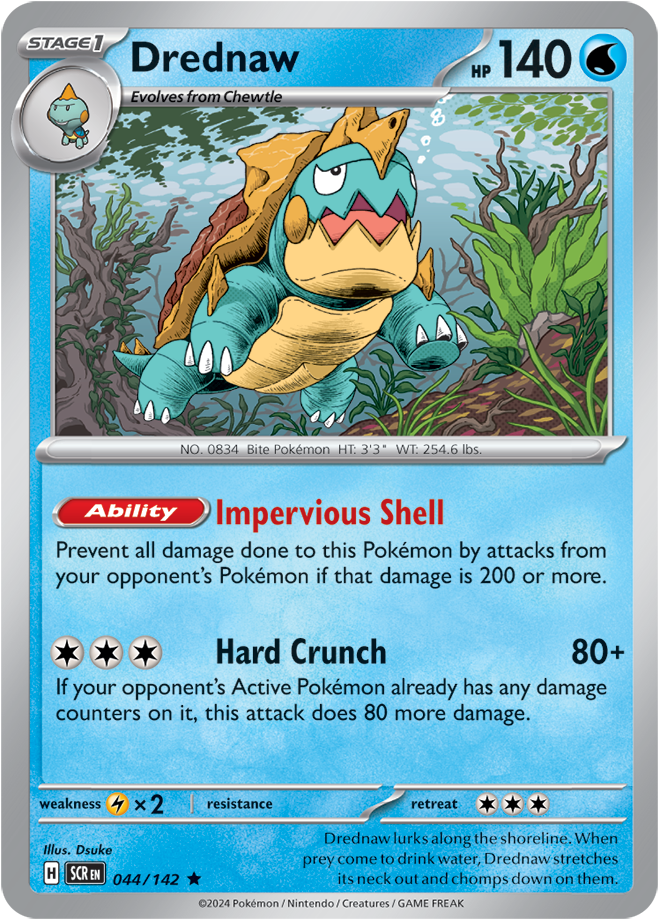 Stellar Crown - 044/142 - Drednaw (Holo)