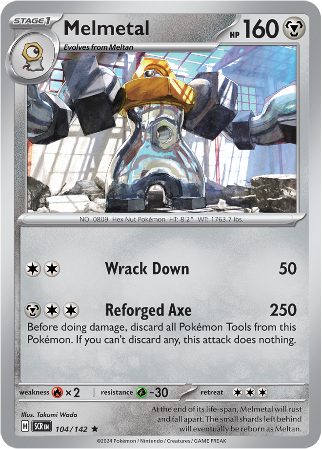 Stellar Crown - 104/142 - Melmetal (Holo)