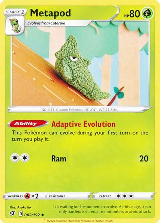 Rebel Clash - 002/192 - Metapod