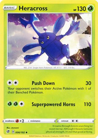 Rebel Clash - 006/192 - Heracross