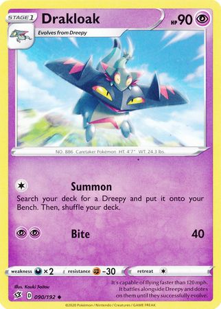 Rebel Clash - 090/192 - Drakloak