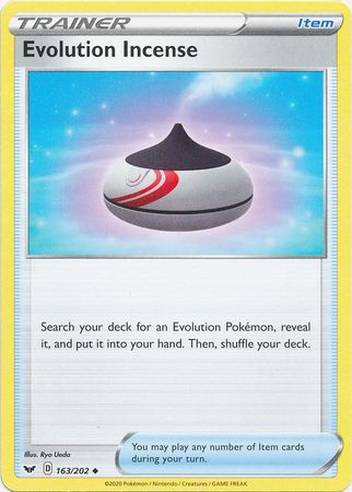 Sword & Shield - 163/202 - Evolution Incense
