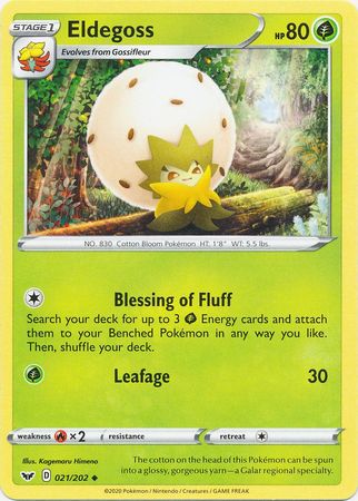 Sword & Shield - 021/202 - Eldegoss