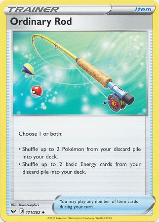 Sword & Shield - 171/202 - Ordinary Rod
