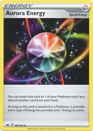 Sword & Shield - 186/202 - Aurora Energy