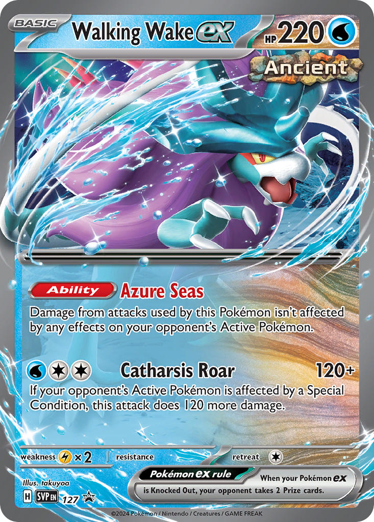 Black Star Promos - SVP127 - Walking Wake ex