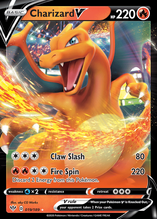 Darkness Ablaze - 019/189 - Charizard V