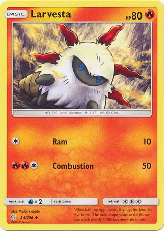 Cosmic Eclipse - 034/236 - Larvesta